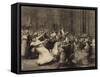 Dance at Insane Asylum, 1907-George Wesley Bellows-Framed Stretched Canvas