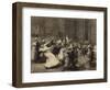 Dance at Insane Asylum, 1907-George Wesley Bellows-Framed Giclee Print