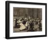 Dance at Insane Asylum, 1907-George Wesley Bellows-Framed Giclee Print