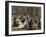 Dance at Insane Asylum, 1907-George Wesley Bellows-Framed Giclee Print