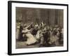 Dance at Insane Asylum, 1907-George Wesley Bellows-Framed Giclee Print