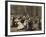 Dance at Insane Asylum, 1907-George Wesley Bellows-Framed Giclee Print