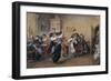 Dance at the loft-Peder Balke-Framed Giclee Print