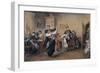 Dance at the loft-Peder Balke-Framed Giclee Print