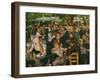 Dance at the Moulin De La Galette, 1876-Pierre-Auguste Renoir-Framed Giclee Print