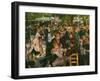 Dance at the Moulin De La Galette, 1876-Pierre-Auguste Renoir-Framed Giclee Print