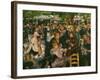 Dance at the Moulin De La Galette, 1876-Pierre-Auguste Renoir-Framed Giclee Print