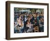 Dance at the Moulin de la Galette-Pierre-Auguste Renoir-Framed Art Print