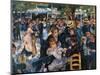 Dance at the Moulin de la Galette-Pierre-Auguste Renoir-Mounted Art Print