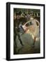 Dance at the Moulin Rouge-Henri de Toulouse-Lautrec-Framed Giclee Print