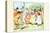 Dance at the My Pole-Randolph Caldecott-Stretched Canvas