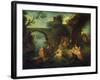 Dance at the River, C1720-1730-Pierre-Antoine Quillard-Framed Giclee Print