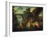 Dance at the River, C1720-1730-Pierre-Antoine Quillard-Framed Giclee Print