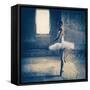 Dance Audition-Roswitha Schleicher-Schwarz-Framed Stretched Canvas