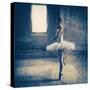 Dance Audition-Roswitha Schleicher-Schwarz-Stretched Canvas