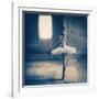 Dance Audition-Roswitha Schleicher-Schwarz-Framed Photographic Print