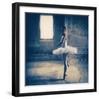 Dance Audition-Roswitha Schleicher-Schwarz-Framed Photographic Print