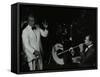 Dance Band Leader Joe Loss (Left) on Stage at the Forum Theatre, Hatfield, Hertfordshire, 1986-Denis Williams-Framed Stretched Canvas