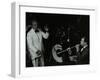 Dance Band Leader Joe Loss (Left) on Stage at the Forum Theatre, Hatfield, Hertfordshire, 1986-Denis Williams-Framed Photographic Print