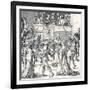 Dance by Torchlight, Augsburg, 1516-Albrecht Dürer-Framed Giclee Print