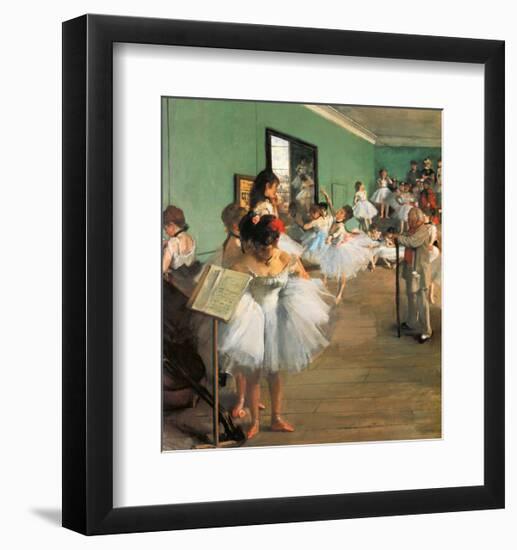 Dance Class, 1873-Edgar Degas-Framed Art Print