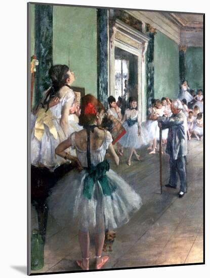 Dance Class, 1874-Edgar Degas-Mounted Giclee Print