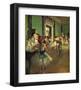 Dance Class-Edgar Degas-Framed Giclee Print