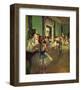 Dance Class-Edgar Degas-Framed Giclee Print