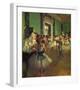 Dance Class-Edgar Degas-Framed Giclee Print