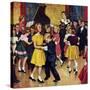 "Dance Cotillion", April 28, 1951-Amos Sewell-Stretched Canvas