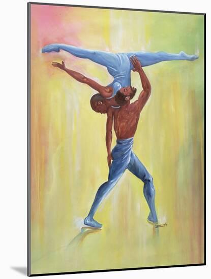 Dance Couple-Ikahl Beckford-Mounted Giclee Print