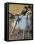 Dance exam. 1880. Pastel on paper.-Edgar Degas-Framed Stretched Canvas