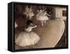 Dance Foyer at Opéra (Paris)-Edgar Degas-Framed Stretched Canvas