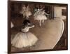 Dance Foyer at Opéra (Paris)-Edgar Degas-Framed Giclee Print