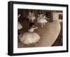 Dance Foyer at Opera (Paris)-Edgar Degas-Framed Art Print