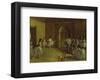 Dance Foyer at the Opera-Edgar Degas-Framed Art Print