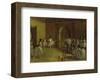 Dance Foyer at the Opera-Edgar Degas-Framed Art Print