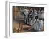 Dance Foyer at the Opera-Edgar Degas-Framed Giclee Print