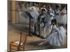 Dance Foyer at the Opera-Edgar Degas-Mounted Giclee Print