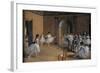 Dance Foyer at the Opera-Edgar Degas-Framed Art Print