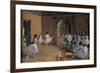 Dance Foyer at the Opera-Edgar Degas-Framed Premium Giclee Print