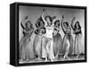 Dance, Girl, Dance, Lucille Ball, 1940, Dancing A Hula With The Chorus Girls-null-Framed Stretched Canvas