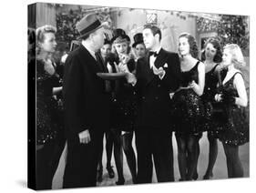 Dance, Girl, Dance, Robert Emmett O'Connor, Lucille Ball, Louis Hayward, Maureen O'Hara, 1940-null-Stretched Canvas