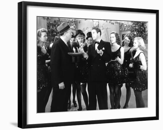 Dance, Girl, Dance, Robert Emmett O'Connor, Lucille Ball, Louis Hayward, Maureen O'Hara, 1940-null-Framed Photo