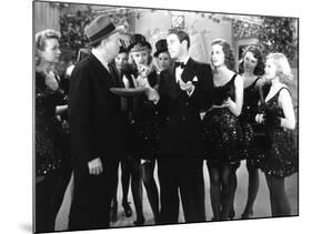 Dance, Girl, Dance, Robert Emmett O'Connor, Lucille Ball, Louis Hayward, Maureen O'Hara, 1940-null-Mounted Photo