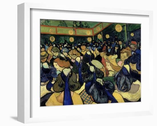 Dance Hall, 1888-Vincent van Gogh-Framed Giclee Print