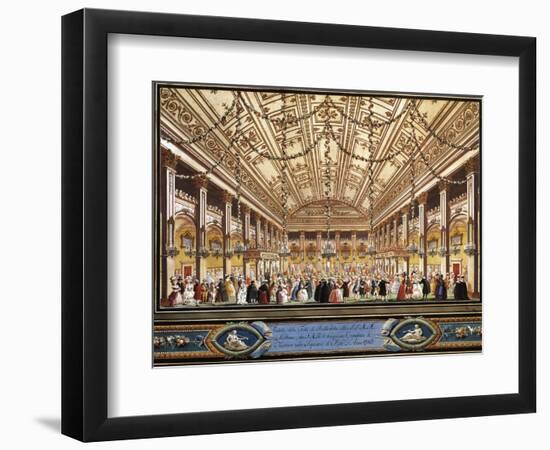 Dance Hall in Courtyard of Palazzo Della Sapienza in Pisa-null-Framed Giclee Print