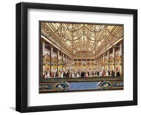 Dance Hall in Courtyard of Palazzo Della Sapienza in Pisa-null-Framed Giclee Print