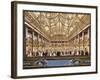 Dance Hall in Courtyard of Palazzo Della Sapienza in Pisa-null-Framed Giclee Print