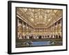 Dance Hall in Courtyard of Palazzo Della Sapienza in Pisa-null-Framed Giclee Print